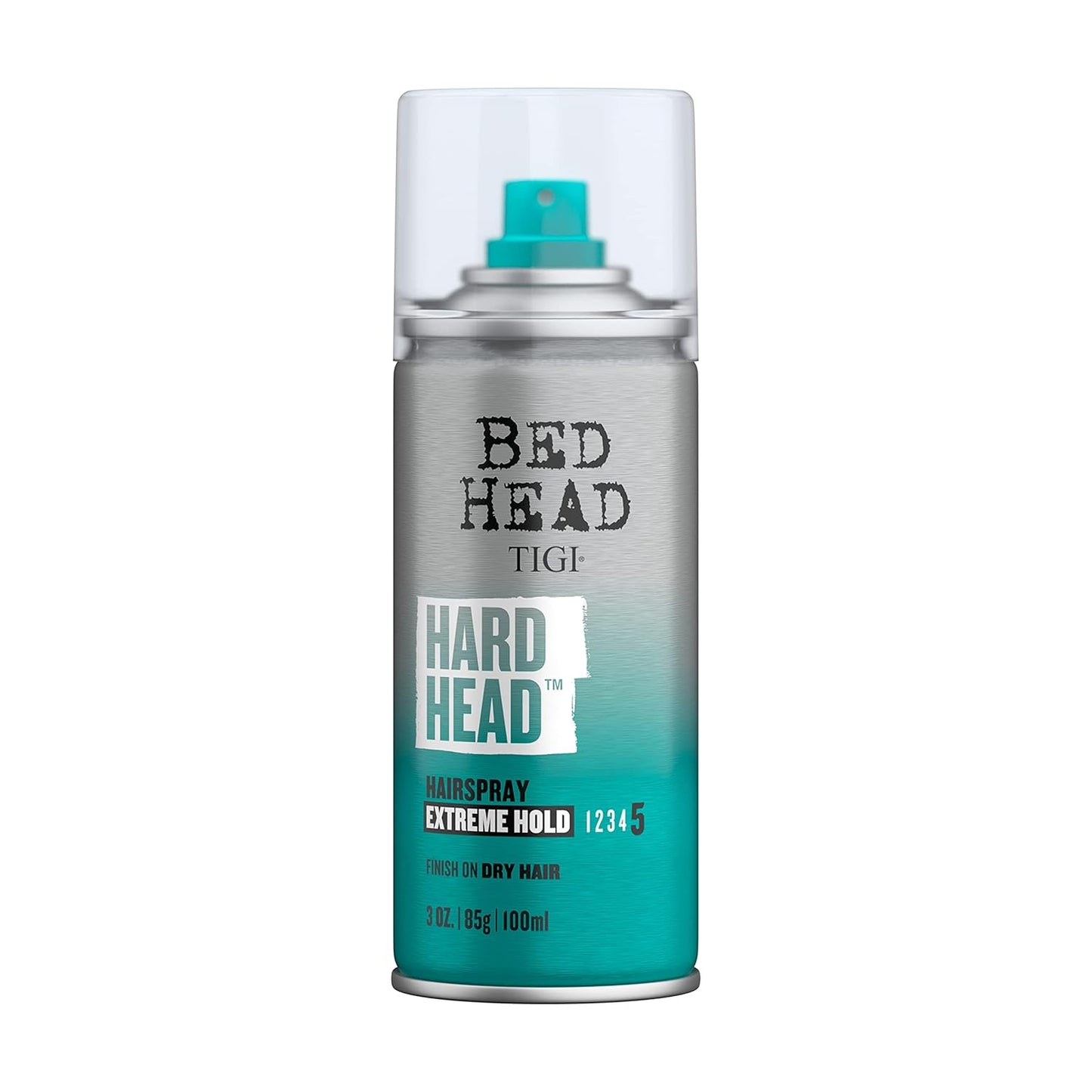 TIGI Bed Head Hard Head Hair Spray –Travel Size Hair Spray, Extra Strong Hold for All Day Style and All Hair Types, 3 oz, 2 Pack