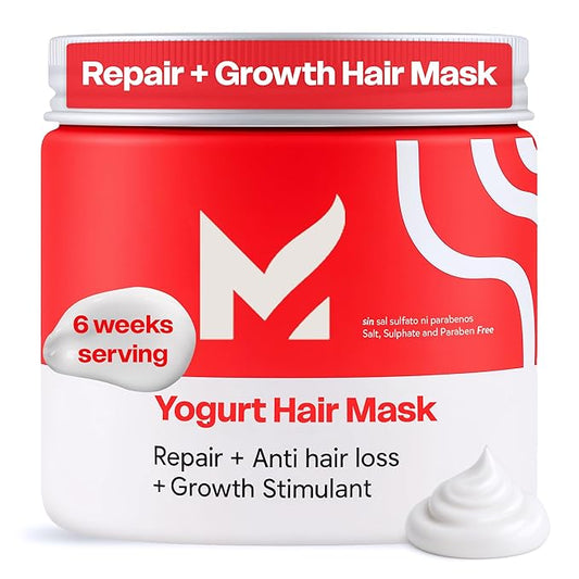 Maka Capillary Health Yogurt Hair Mask Oil Control, Sulfate, and Salt-Free Hair Growth Organic, 12 Fl Oz