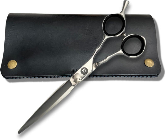 Saki Shears Precision Hair Cutting Shears - High Cobalt Steel For a Super Sharp, Durable Cutting Blade - Use for Wet or Dry Hair Cuts - 6.7" Blade