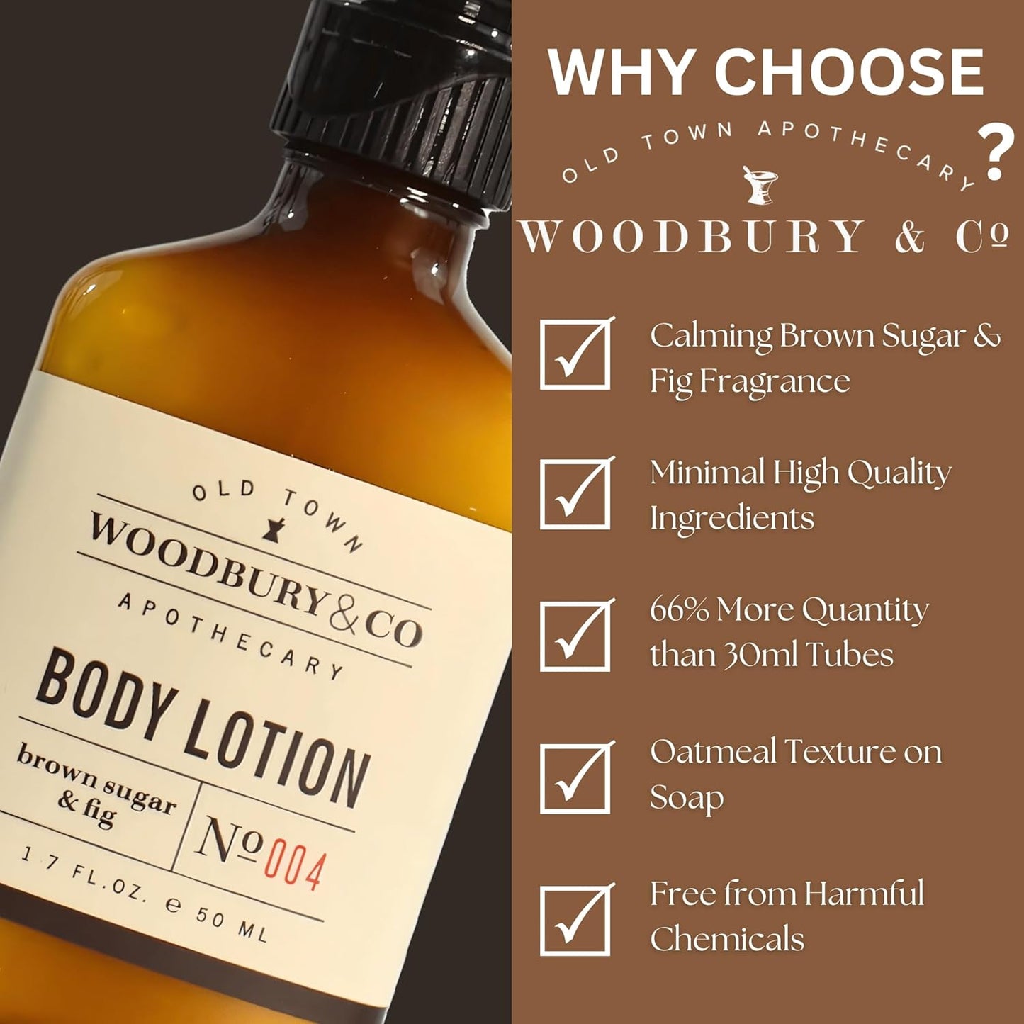 WOODBURY & CO Travel Size Shampoo Conditioner Body Wash Lotion & Soap (150 PK, 1.7 oz each), Guest Bathroom Essentials Toiletries Airbnb Bulk Mini Sets Hygiene Kits Paraben Free Air Bnb Toiletry