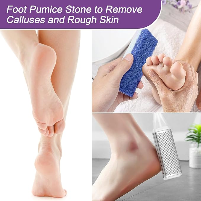 foot salt set Foot Soak with Epsom Salt - For Toenail Repair, Athletes Foot, Softens Calluses, Soothes Sore & Tired Feet…