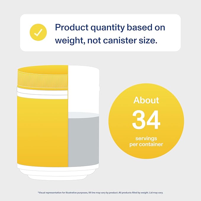 Vital Proteins Collagen Peptides Powder, Promotes Hair, Nail, Skin, Bone and Joint Health, Lemon 26.5 Ounce