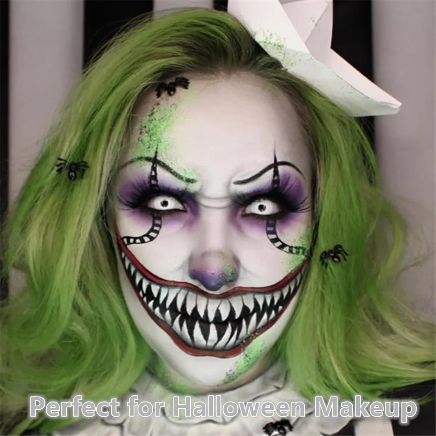 Go Ho Light Grey Face Paint Stick,Water Based Cream Gray Body Paint Washable,Face Paint Kit Full Coverage Oil-Free,Halloween Cosplay SFX Vampire Zombie Makeup