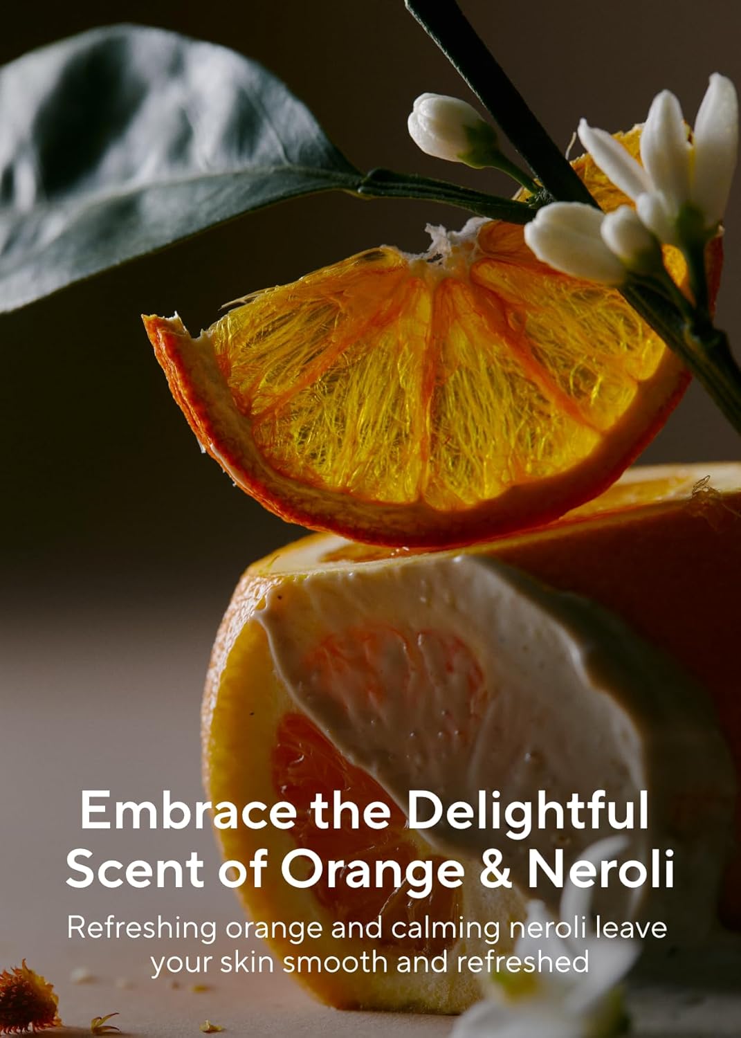 AROMATICA Glow Vita Goodnight Cream Orange & Neroli - Night Cream Moisturizer for Face & Neck | Anti Aging Wrinkle Cream with Vitamin C, 5% Niacinamide (3.1fl oz/90g)