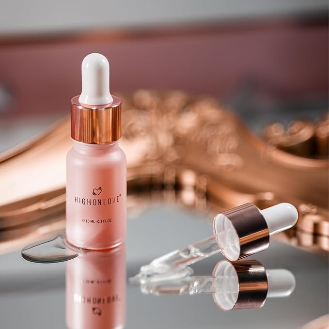 HIGHONLOVE O Oil, All Natural Hemp Oil, Personal Moisturizer for Women (10 ml)