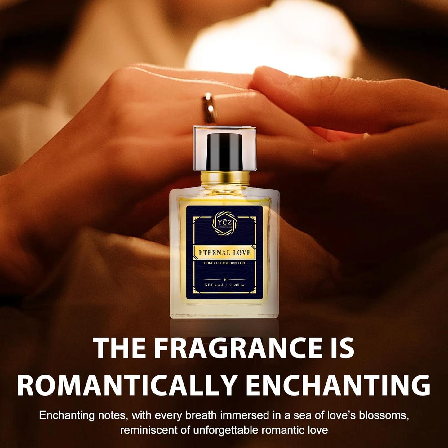 Ycz Carnival Perfume Men Eau de Parfum Spray - Spicy Wood Lasting Vanilla Fragrance-Ideal Long-Lasting Men Perfumes, Carnival Cologne For Special Occasions Daily Elegance, 2.6oz(75ml)