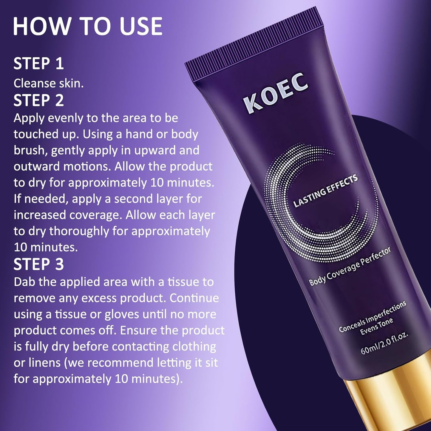 Leg Makeup Waterproof - Coverage for Scars & Blemishes, No Transfer, Lightweight & Long-Lasting, Natural Radiance (01)