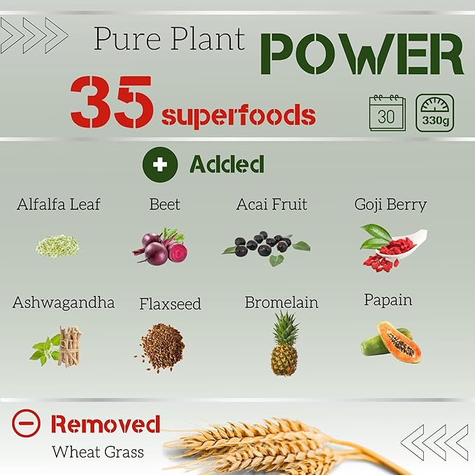 Superfoods Reds and Green Organic Daily 11.64 oz