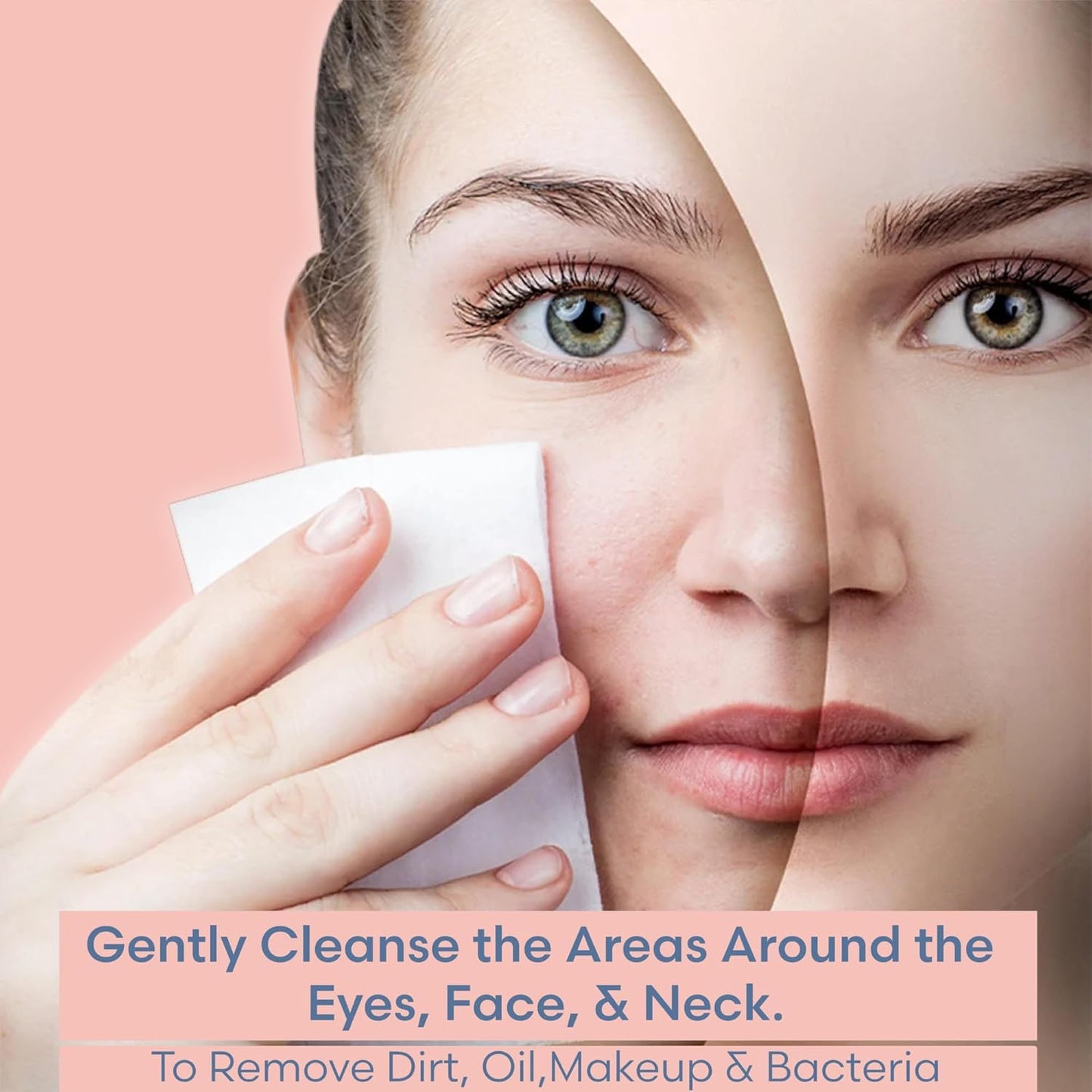 Brookstone Individual Makeup Remover Wipes - Ultra Soft, Makeup Remover Wipe Individually Wrapped, Gently Cleanse & Remove Makeup, 40 Count Makeup Wipes Individually Wrapped