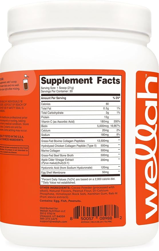 The Afterglow Multi Collagen Protein + Beauty (Peanut Butter Chocolate Flavored) 30 Servings