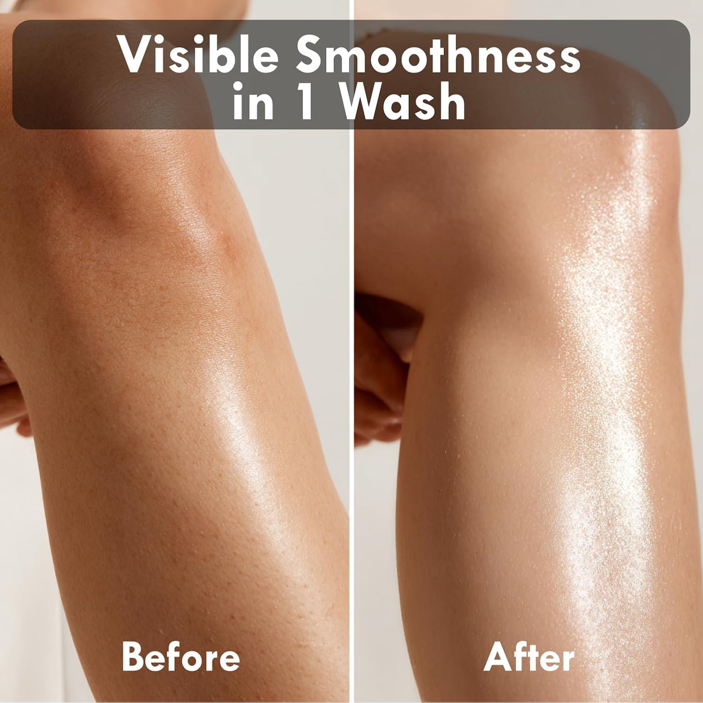 Korean Red Bean Body Wash for Women - Hydrating Exfoliating Shower Gel with Peptides & Hyaluronic Acid for Smooth Sensitive Skin - Vegan & Cruelty-Free - 8.45 fl oz