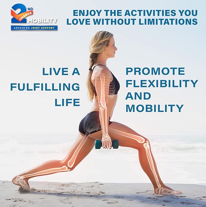 Advanced Joint Support Supplement - Turmeric, Resveratrol, Boswellia Serrata Extract, UC-II Collagen - Vitamins and Nutrients for Back, Limbs, Hip, & Knee - 30 Count