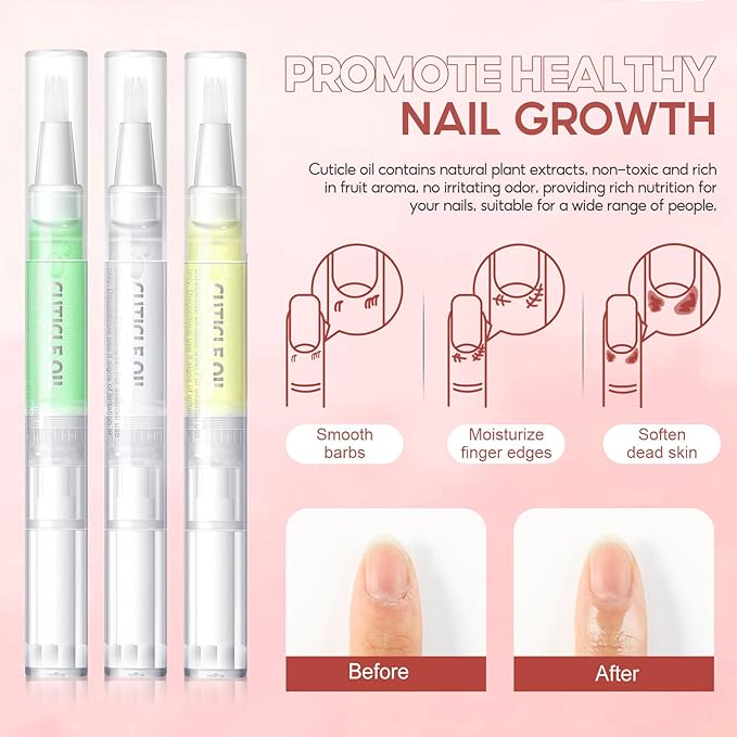 Peacecolor Cuticle Oil Pen Acrylic Nail Kit