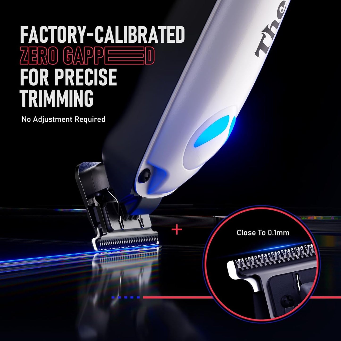 SUPRENT Hair Clippers for Men Professional – 7500 RPM Cordless Hair Cutting Kit, Electric Clippers and Trimmer Combo Set, Rechargeable Haircut Kit for Barber & Home Use (White)