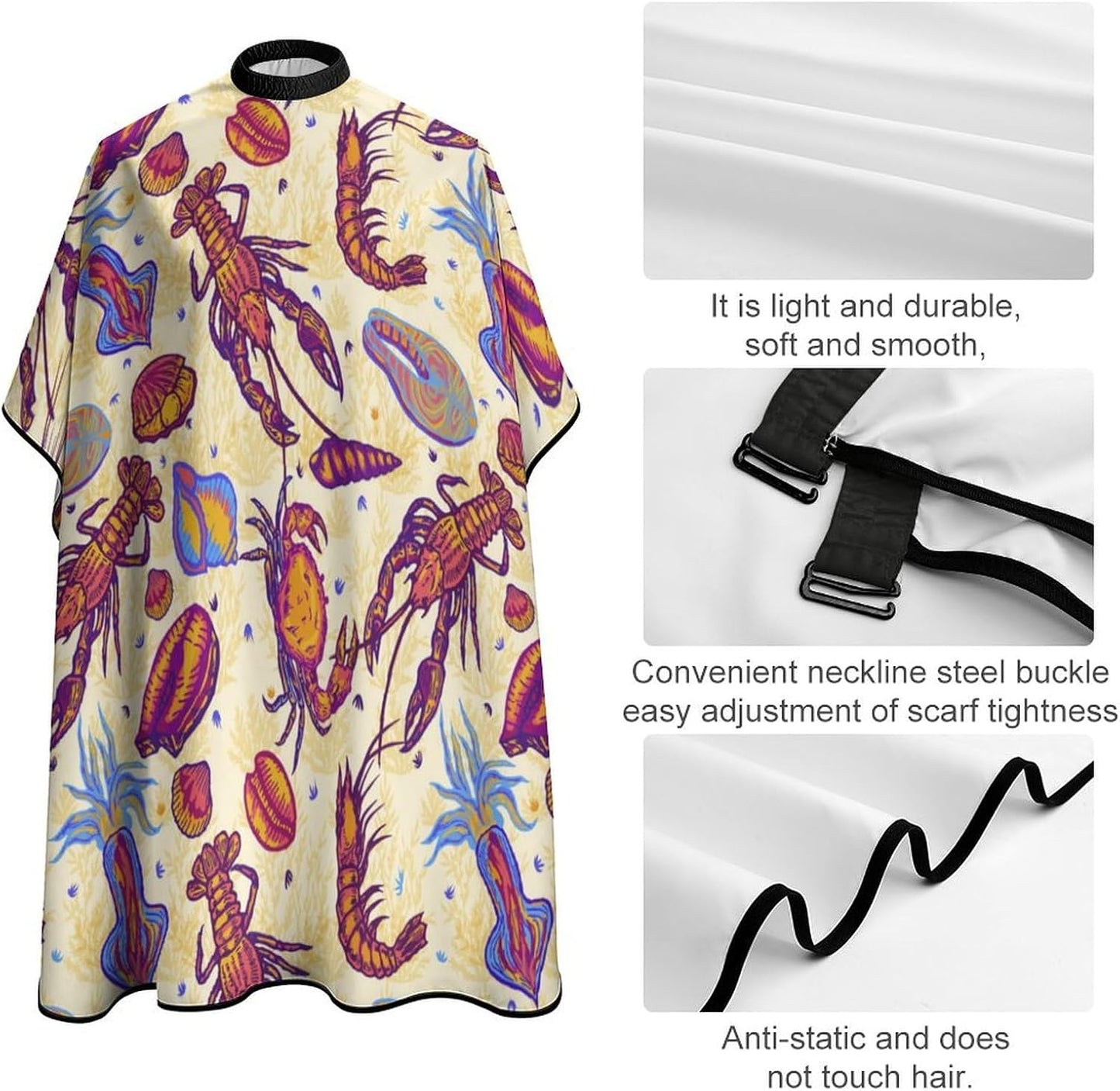 Barber Cape for Kids Funny Duck Haircut Cape Professional Salon Cape Waterproof Hair Cutting Styling Haircut Apron