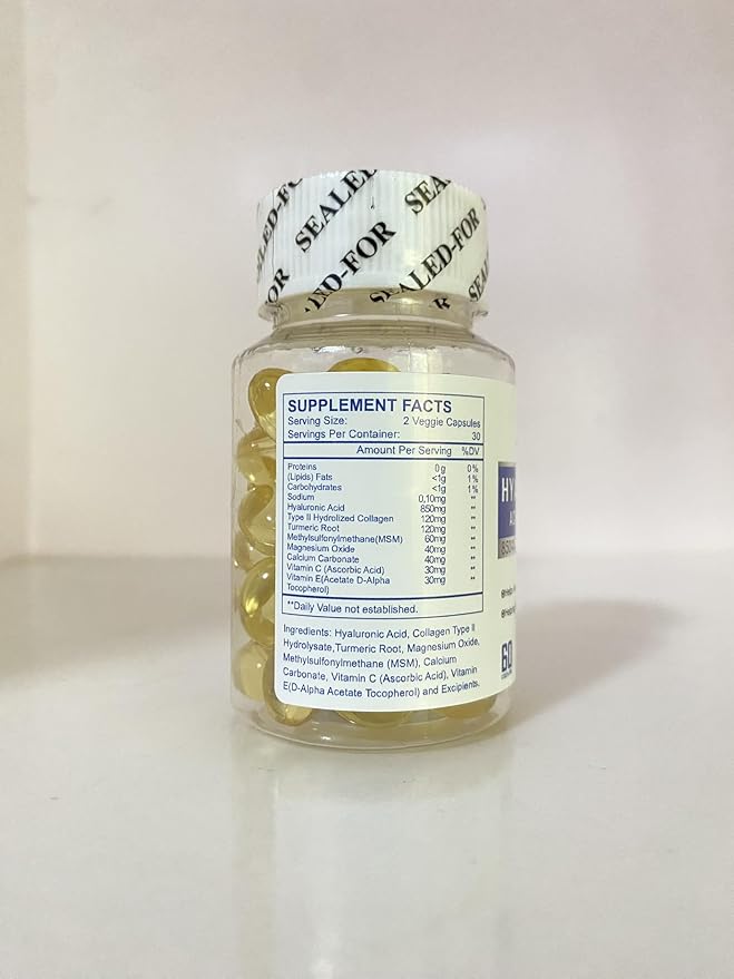 Nature's live 850 mg Hyaluronic Acid