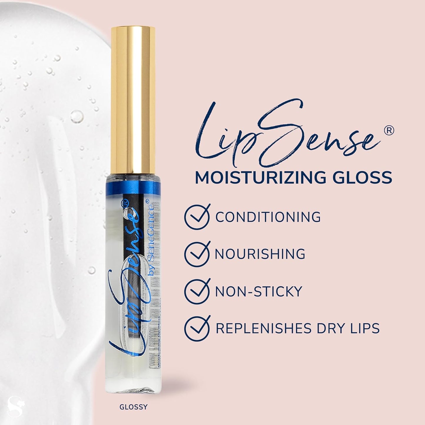 SeneGence LipSense Sassy Z Liquid Lipstick and Glossy Clear Lip Gloss Duo – 18HR Wear, Hydrating, Waterproof, Transfer-Proof
