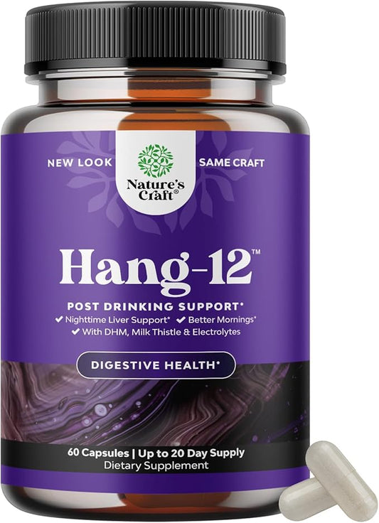Nighttime Liver Detox & Hydration Pills (60 Capsules)