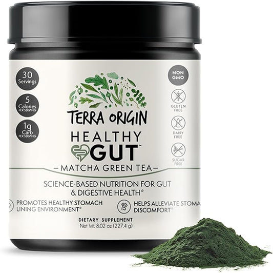 Healthy Gut Matcha Green Tea 30-Servings with
