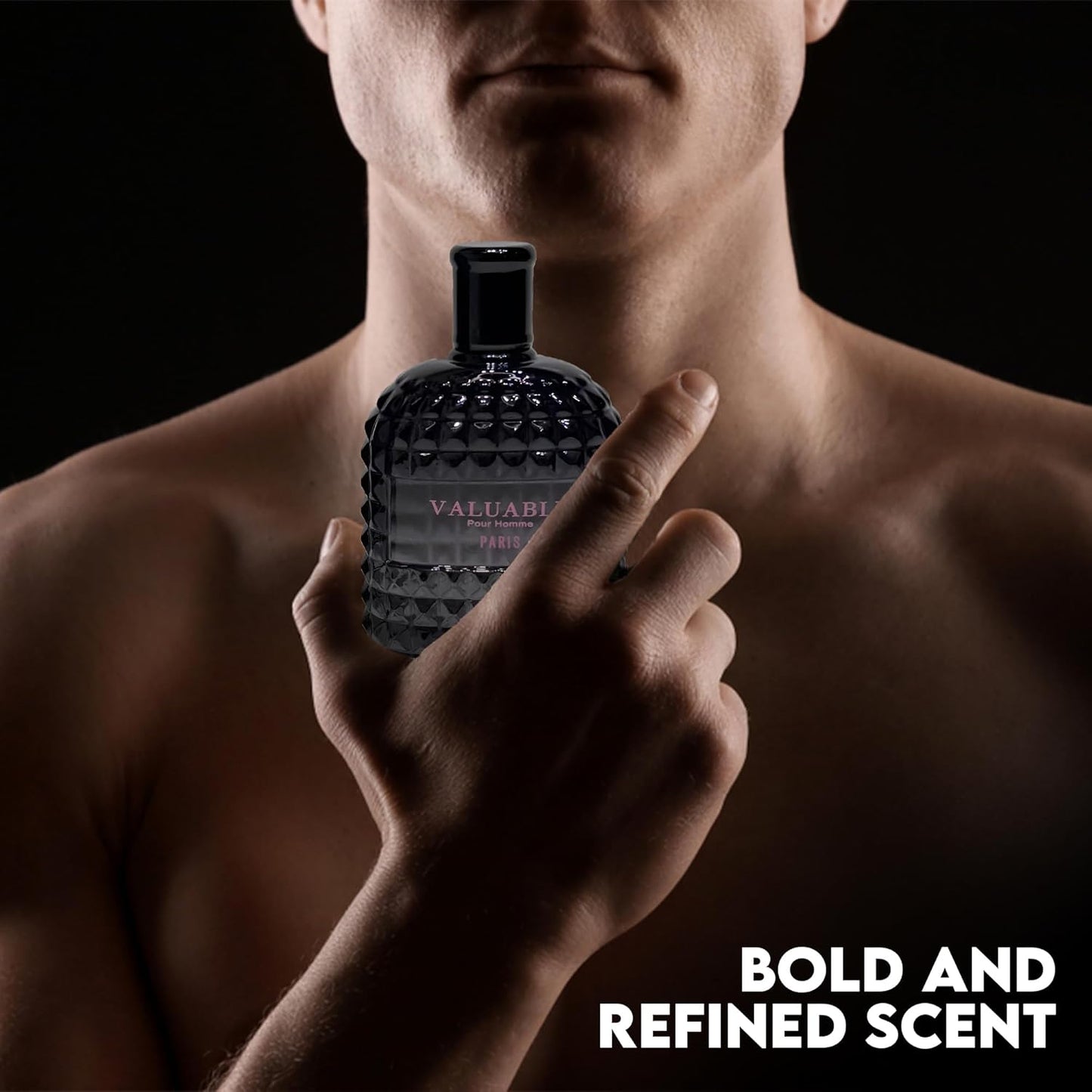 Men's Cologne Gift Set Include Valentine Milano,Valentine,Choco Musk & Valuable Paris - 3.4 Fl Oz Each | Vanilla Bourbon, Leather & Amber Floral Fragrance | Luxury Eau de Toilette Quartet