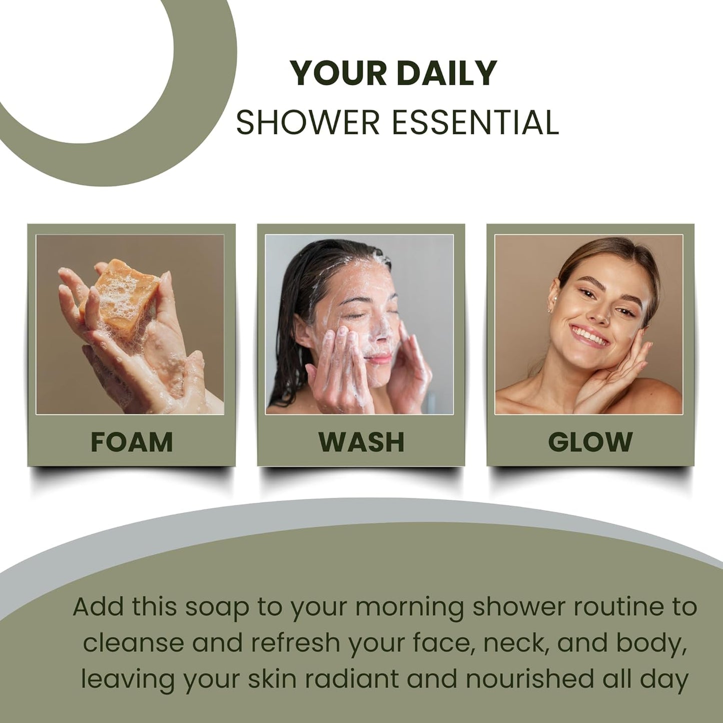 Shea Butter Kojic Soap-Skin and Body Brightening with Shea Butter, Dark Spot Remover, Acne Fighting and Moisturizer (Pack of 2) 100g each