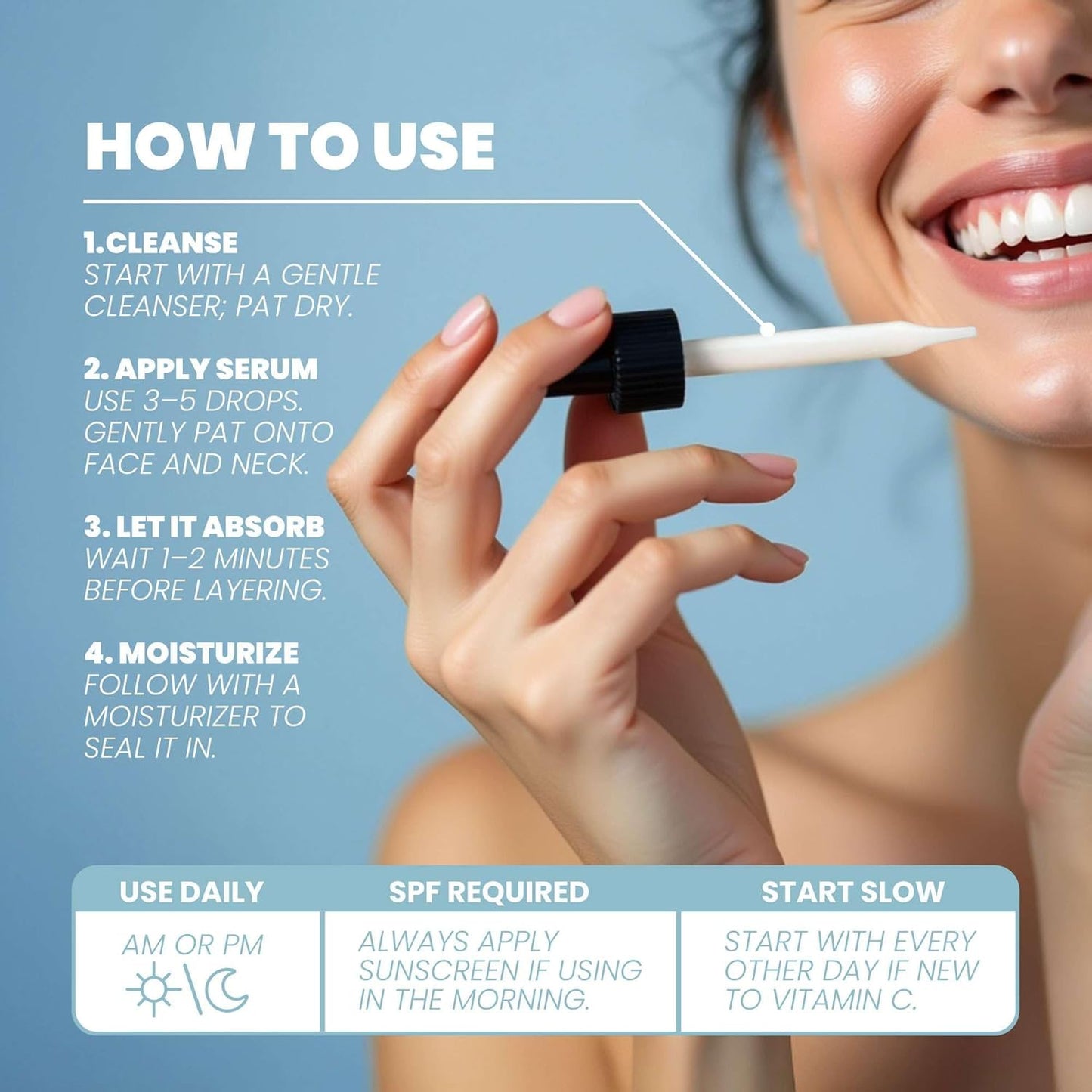 Eva Naturals Vitamin C Serum for Face – Anti Aging Dark Spot Remover with Retinol, Hyaluronic Acid, Niacinamide & Salicylic Acid – Face Serum for Women for Clear, Smooth, Radiant Skin