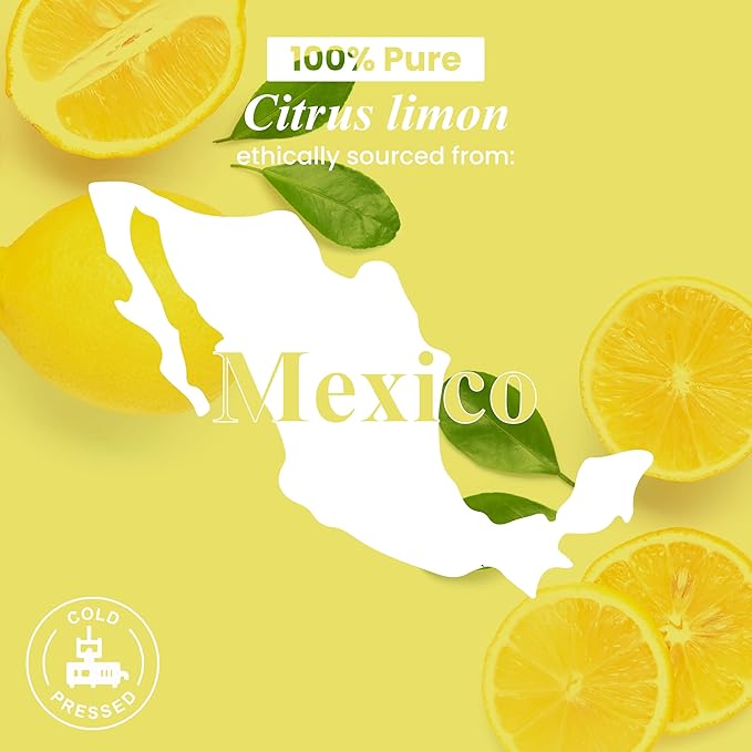 Handcraft Blends Lemon Essential Oil - 1 Fl Oz - 100% Pure and Natural - Premium Grade Essential Oil for Diffuser and Aromatherapy