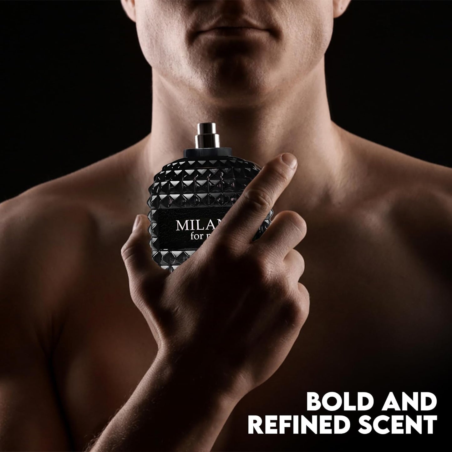 4-Piece Cologne for Men Includes Choco Musk/SE/Invincible/Milano Scent of Woody, Spicy, Citrus & Aromatic eau de parfum Men Gift Set Each 100Ml for Daily Use