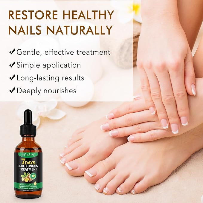 Ginger Nail Treatment, Nail Growth Serum, Ginger Nail Serum, Nail Repair Cuticles Oil, Ginger Nail Oil for Strengthen nails & Promote Nail Growth, Natural Plant Formula