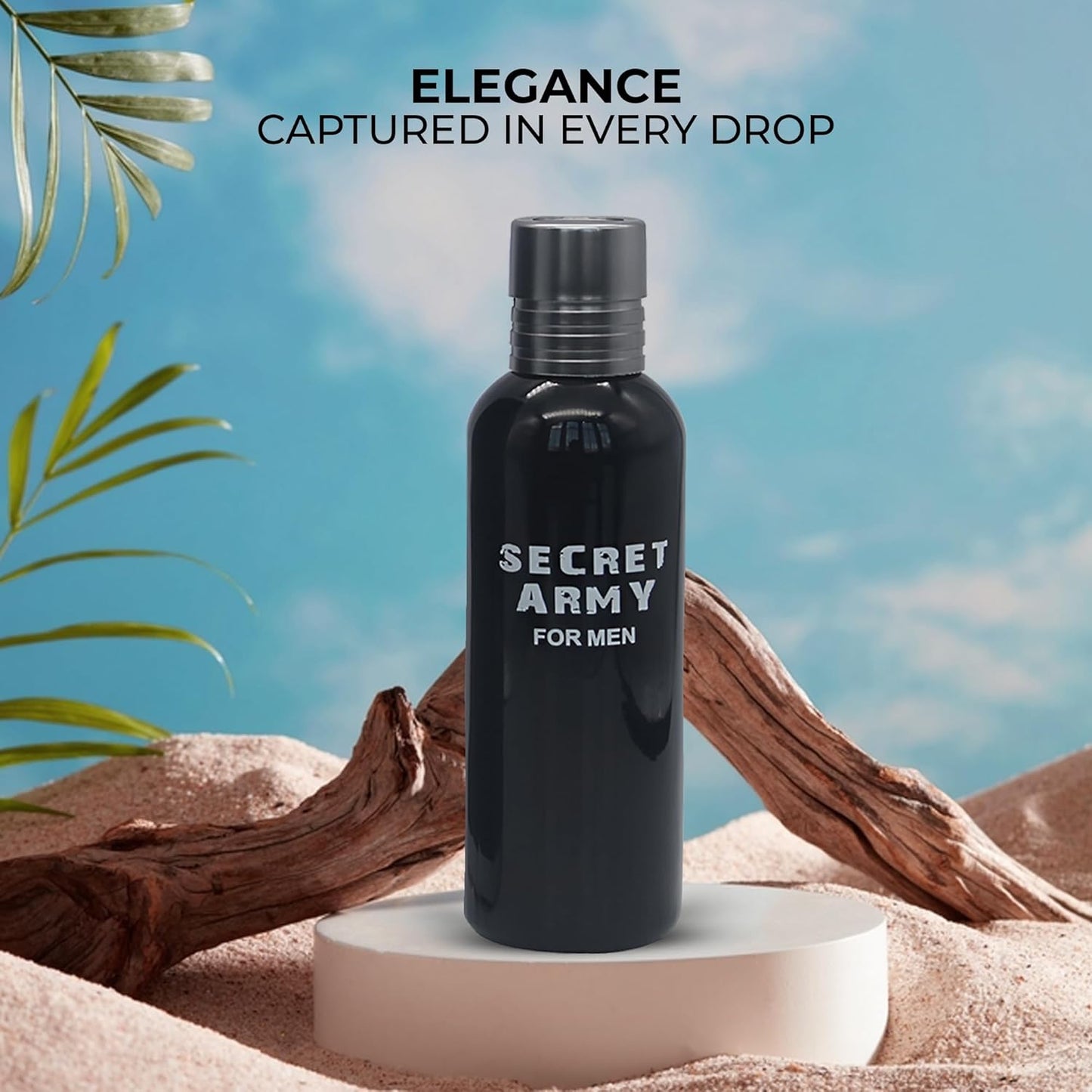 Secret Army Men's Cologne–Eau De Toilette NaturalSpray Perfume for Men Long Lasting Fragrance 3.4Fl Oz For All Occasions