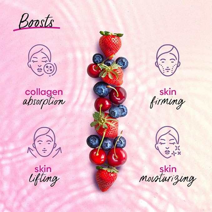 Collagen Glow Berries x 30 SACHETS - 1 Month Supply Collagen Supplement Drink