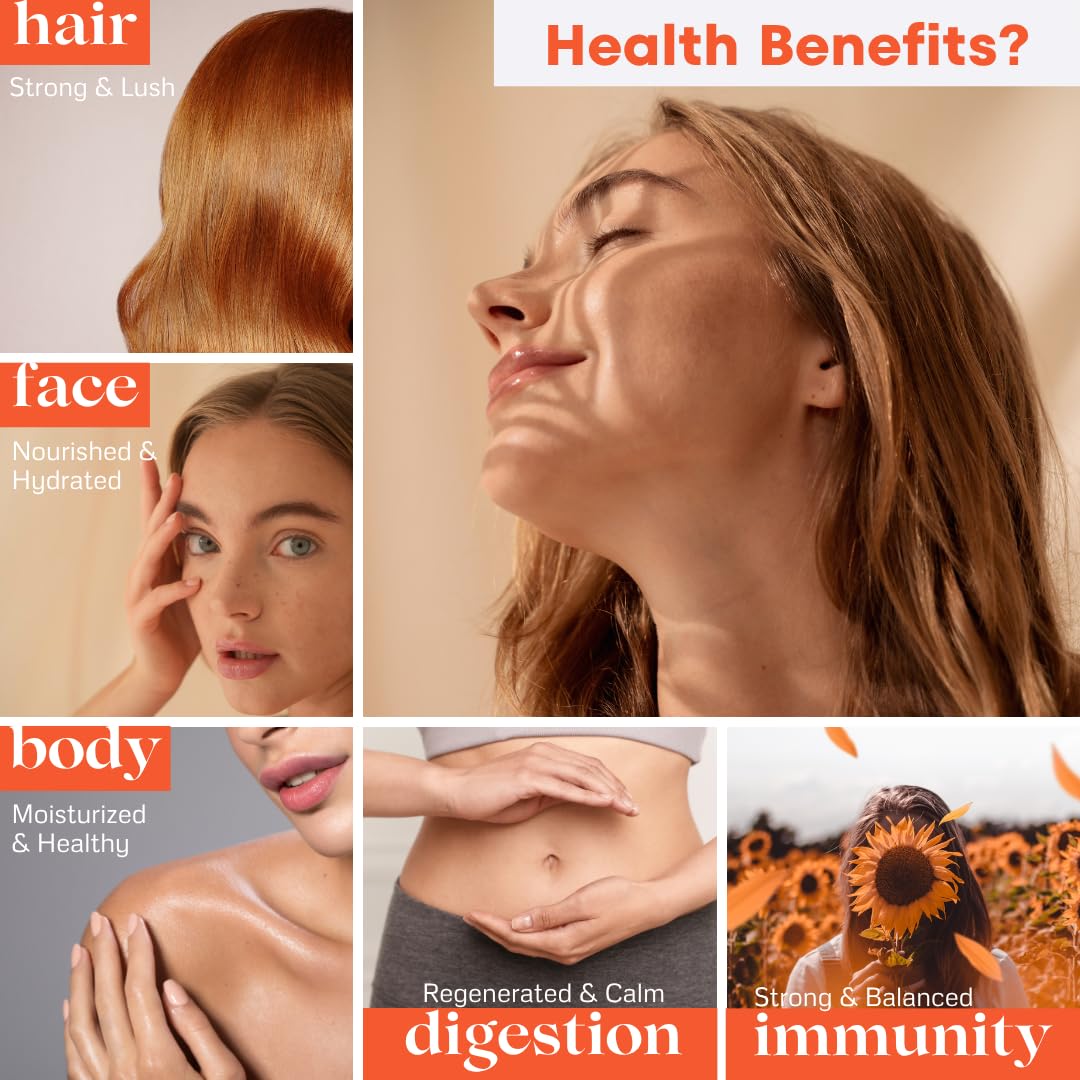 Sea Buckthorn Oil - 1 fl oz Cold-Pressed Sea Buckthorn Berry Oil - Seabuckthorn for Face, Hair, Body & Supplement