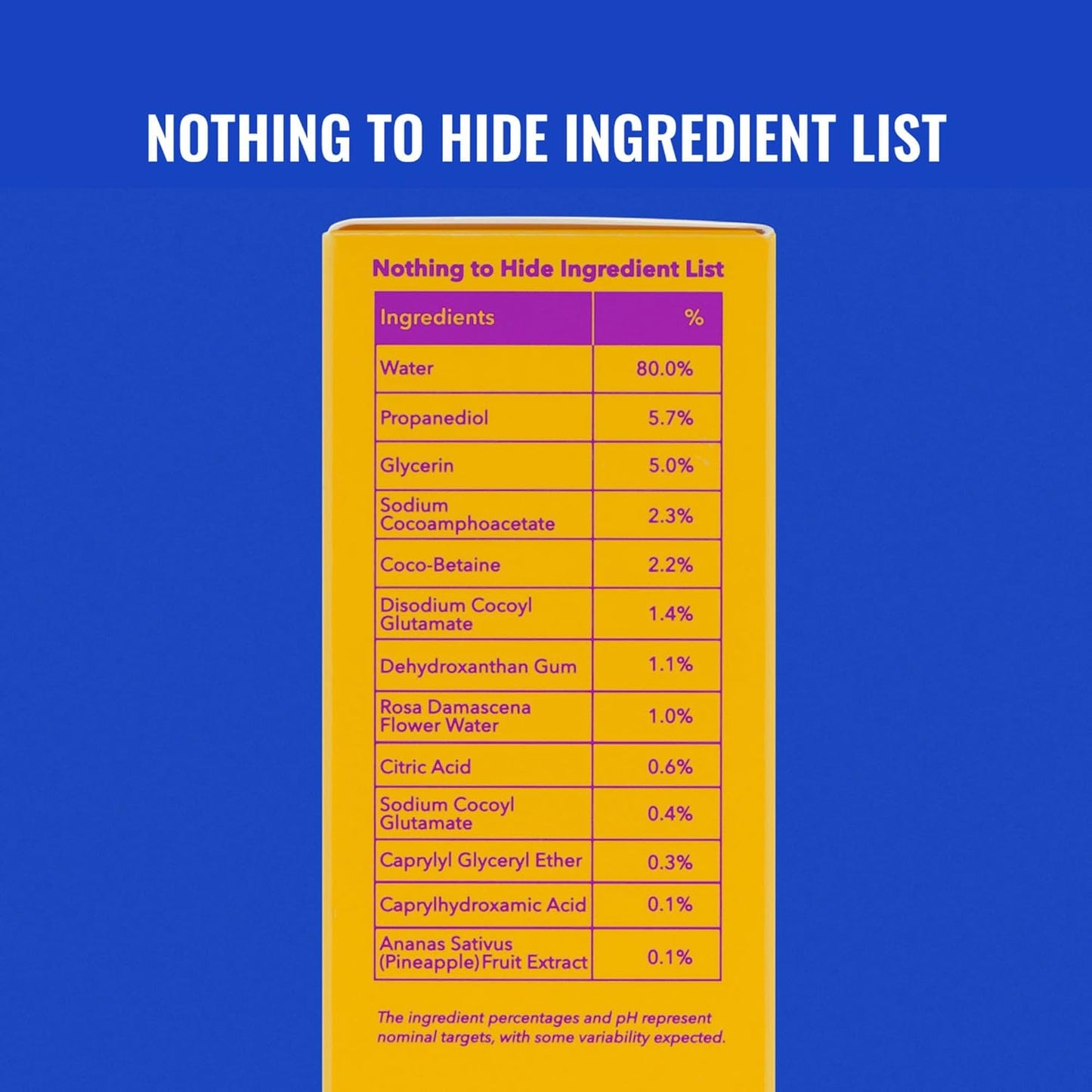 Good Molecules Hydrating Facial Cleansing Gel - Face Wash with Rosewater and Pineapple Extracts to Brighten, Cleanse, and Moisturize - Facial Cleanser, Skin Care