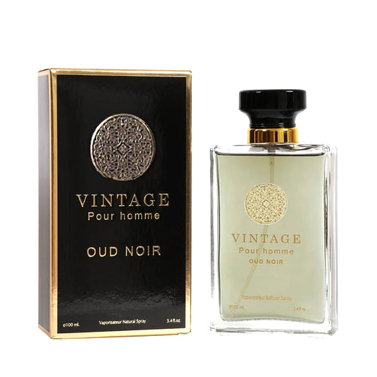 Vintage Oud Men's Cologne Timeless Scent with a Modern Twist Perfume for Men, Eau de Toilette 100ML for All Skin