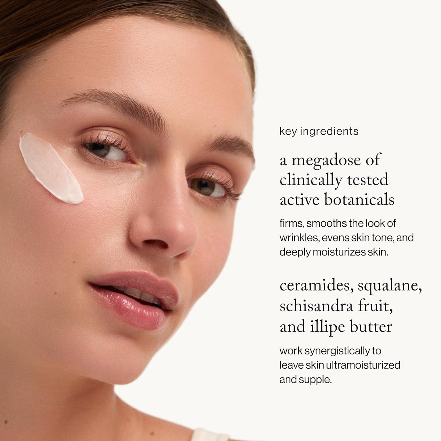 goop Beauty Nourishing Face Cream | Improves Firmness, Elasticity, & Brightness | Botanicals, Ceramides, & Squalane | Anti Wrinkle Moisturizer | 1.7 fl oz