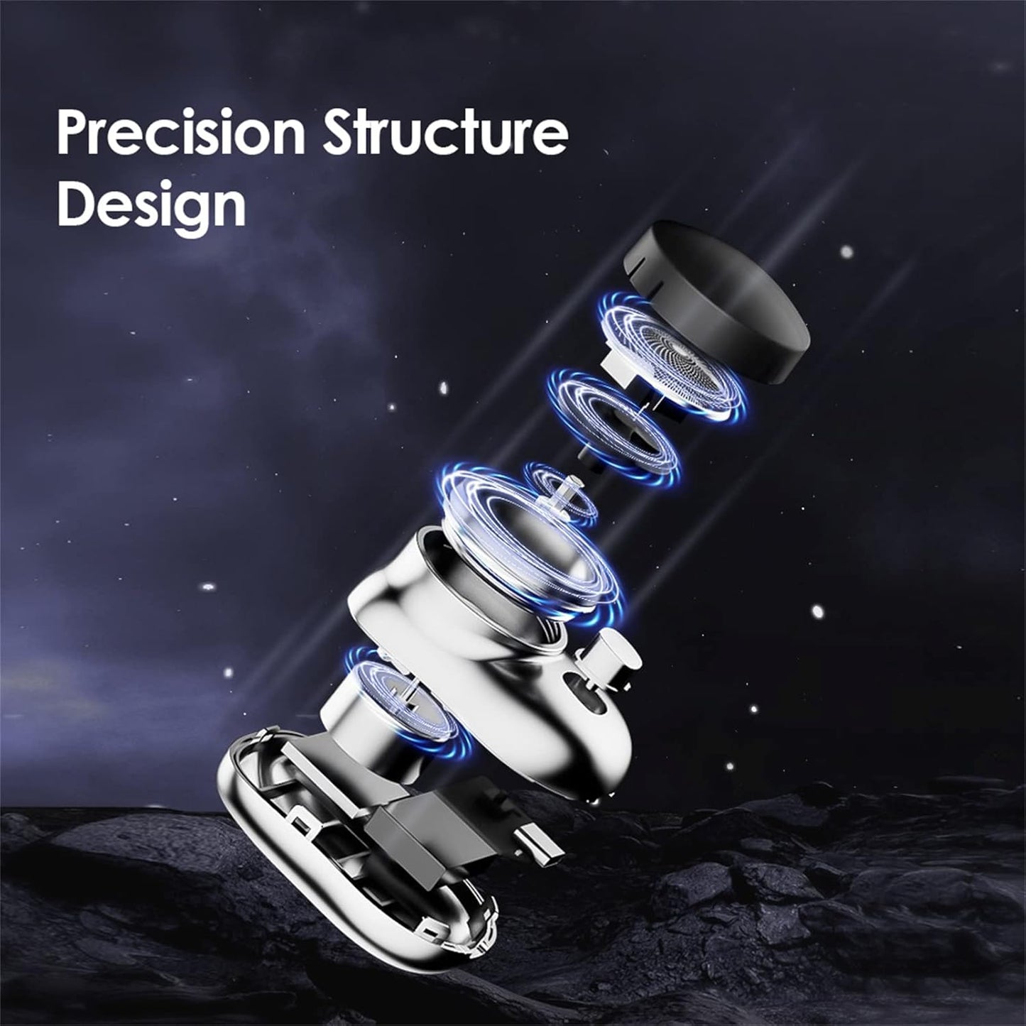 Mini Shaver Portable Electric Shaver, 2023 New Pocket Shave, Magic USB Razor For Men, Rechargeable Travel Razors Men Shaving Face (Green) 3.94×3.58×1.93 Inch 1.0 Count