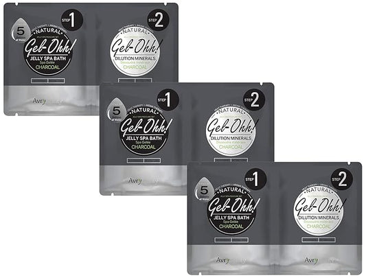 Gel-Ohh Jelly Spa - Charcoal, 1 ct. (Pack of 3)