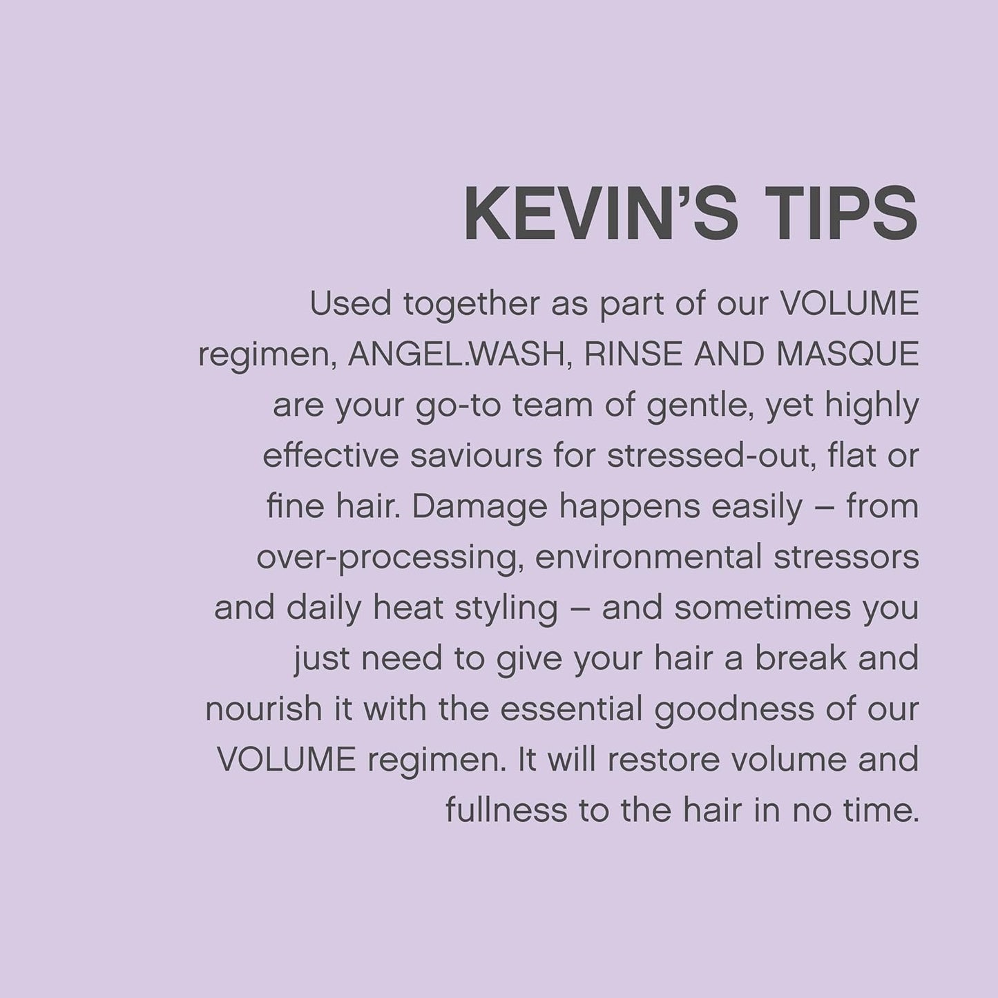 KEVIN.MURPHY BLONDE.ANGEL.WASH - Blonde Shampoo - Purple Shampoo for Blonde & Grey Hair - Colour Enhancement Hair Care - Colour Safe - Paraben & Sulphate Free - 1000 mL / 33.8 fl oz