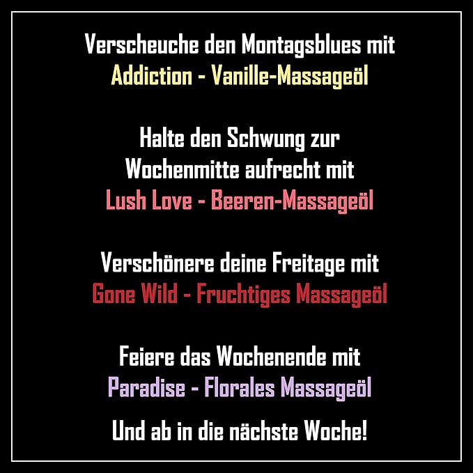 Organic-Edible Sensual Massage Oil - No Stain & Non-Sticky, Fractionated Coconut Oil | 1 Fl Oz Each-4 Fl Oz/4pc