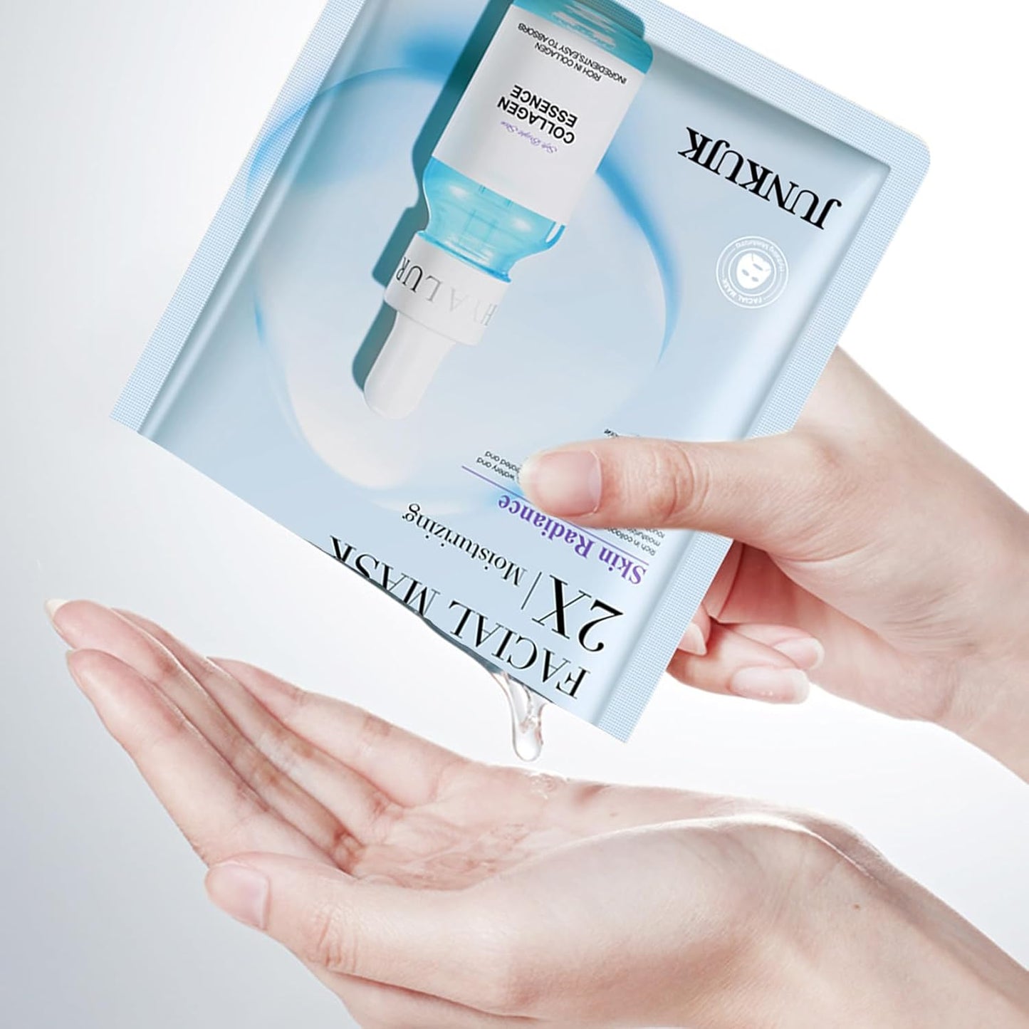 3 Pack Collagen Face Sheets Mask,Hydrating Face Masks Skincare,Moisturizing Facial Masks for Women and Men,Overnight Face Mask Skin Care for All Skin Types