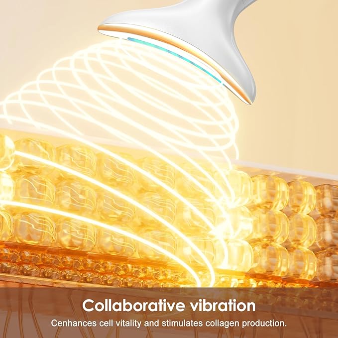 Facial and Neck Massager for Face, Neck & Eye - Skin Lifting & Firming - Wrinkle & Dark Circle Reducer - at Home Skin Care Face Sculpting Tool and Neck Massager