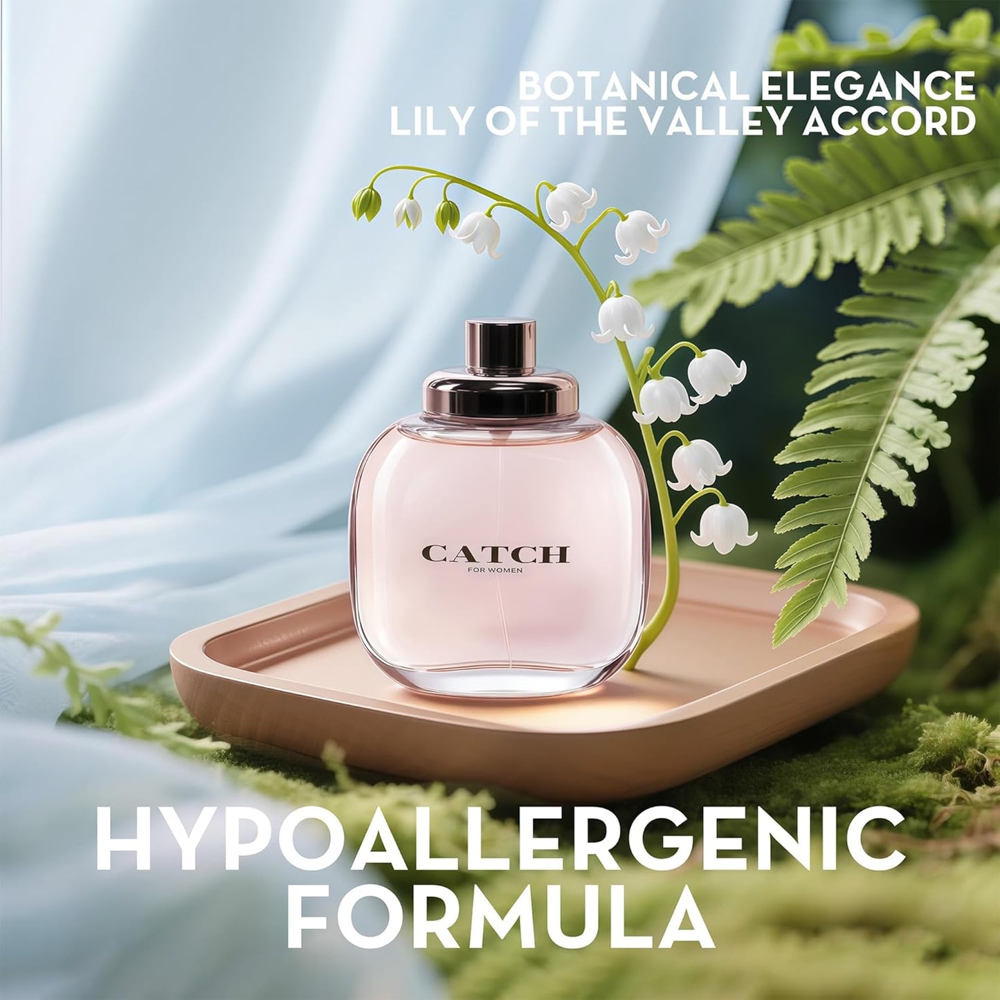 Women's Perfume Combo Set Milano Women&Catch Women Floral Fruity Fragrance Eau De Parfum Elegant 100ml Bottle Natural Spray Each for Daily Used