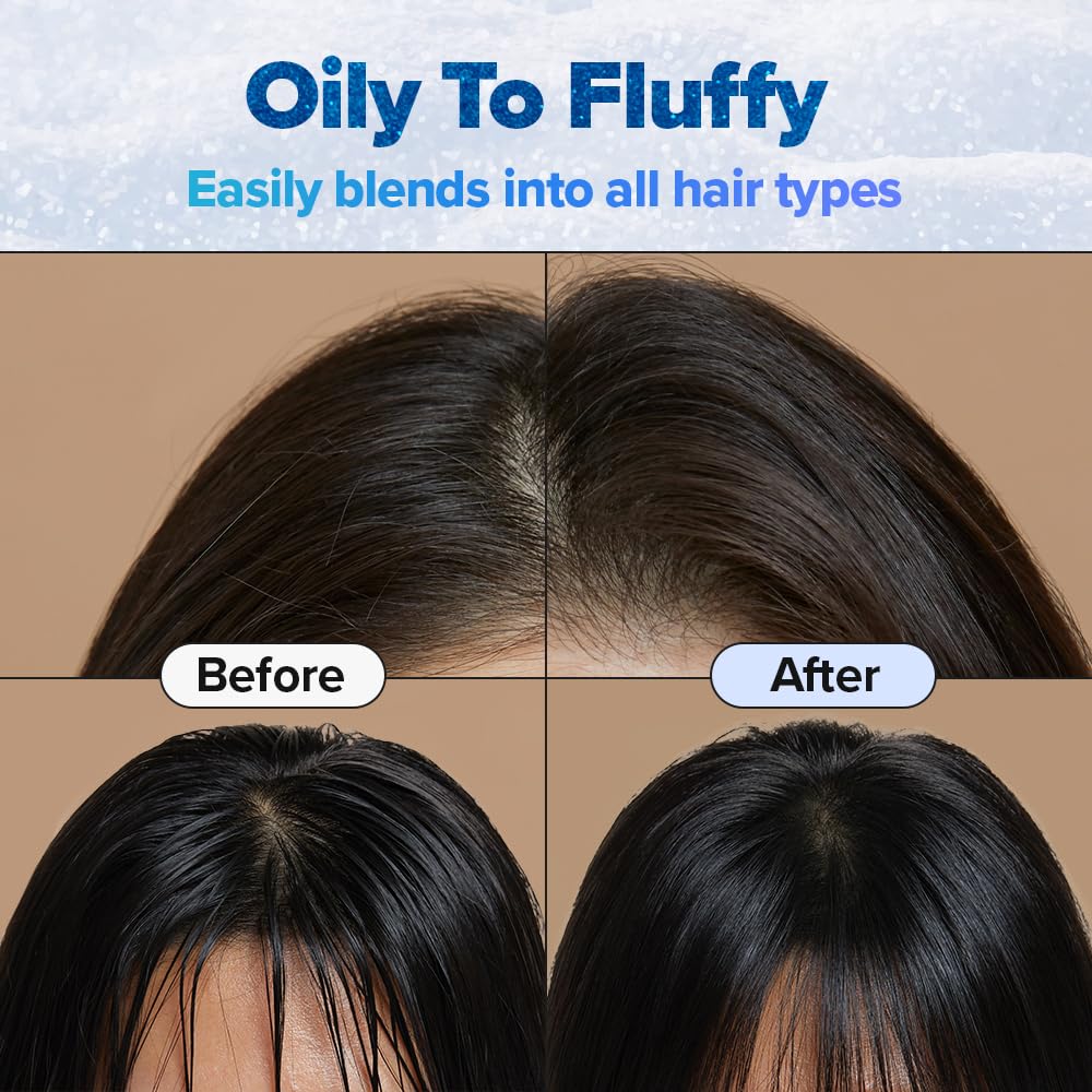 I DEW CARE Biotin Clarifying Dry Shampoo Limited Edition - Tap Secret Refill Set | With Black Ginseng, Non-aerosol, Formulated Without Benzene, Travel Size, Stocking Stuffers, Gift Set, 0.24 oz. x 2EA