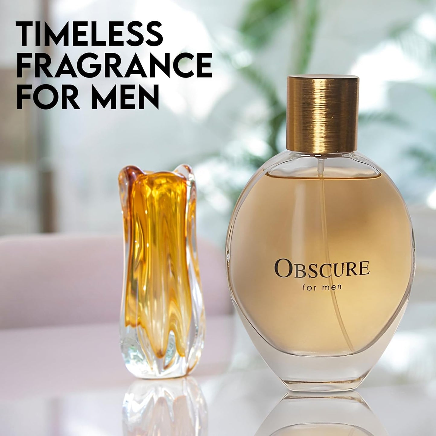 Obscure Cologne for Men, Eau de Toilette Natural Spray, Wonderful Fragrance Gift, Signature Scent, Daytime & Casual Use, 3.4 Fluid Ounce/100 Ml