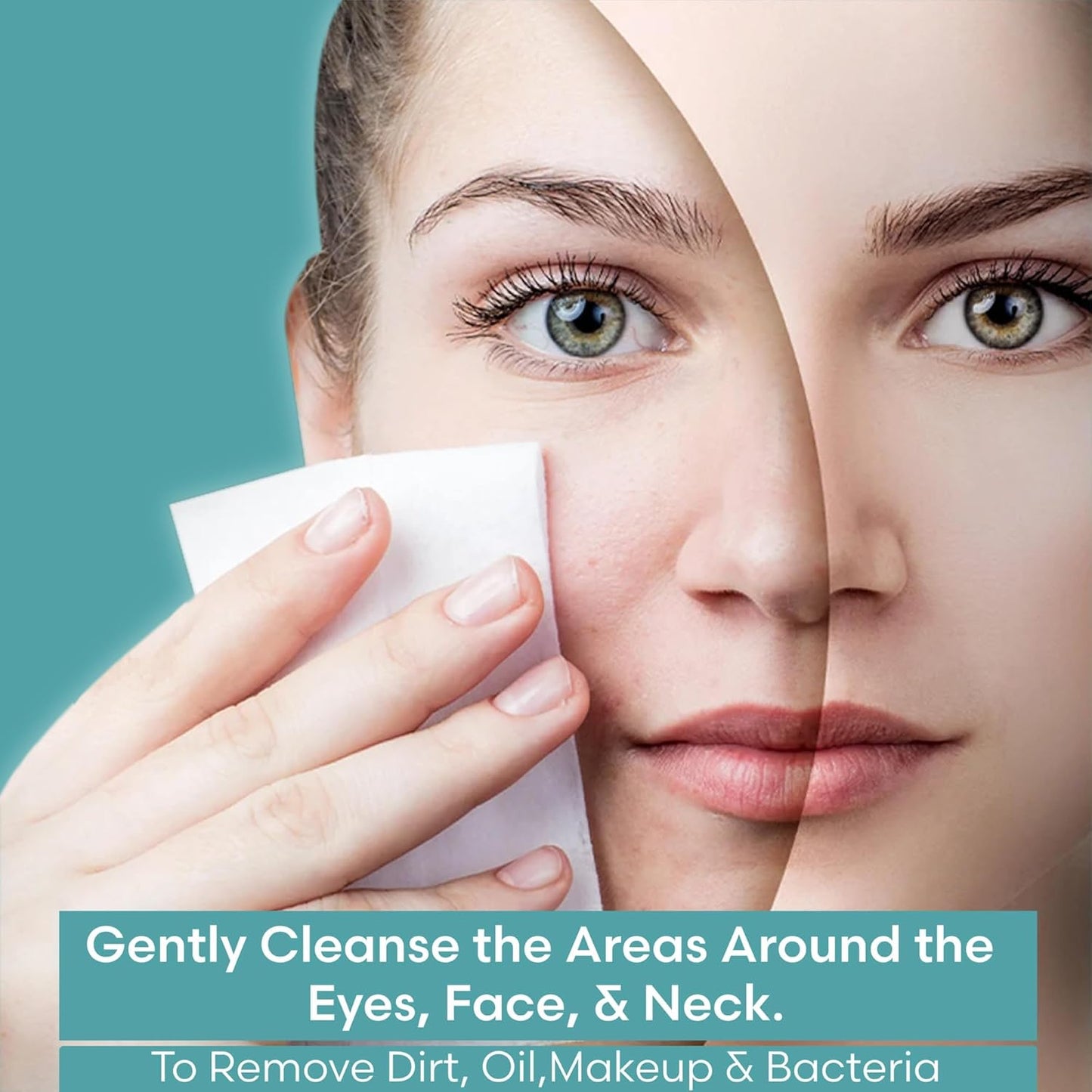 Brookstone Individual Makeup Remover Wipes - Ultra Soft, Makeup Remover Wipe Individually Wrapped, Gently Cleanse & Remove Makeup, 40 Count Makeup Wipes Individually Wrapped