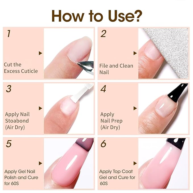 Nail Dehydrator Primer Cuticle Oil Set, Acid-Free Nail Prep Kit, Professional Strong Bond Primer for Long-lasting Acrylic Nails, Gel Polish, UV Gels, Fast Air Dry, Superior Adhesion (0.5Fl oz), NP-002