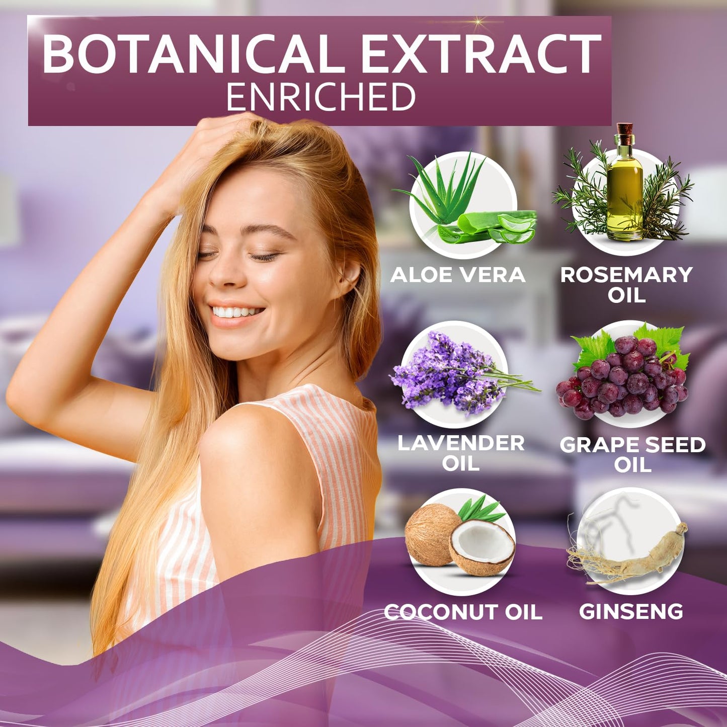 Color Safe Shampoo and Conditioner Set – Anti-Fade Protection for Color Treated, Dyed & Highlighted Hair – Sulfate & Paraben Free, Hydrating Formula with Rosemary, Coconut & Argan Oil for Women & Men