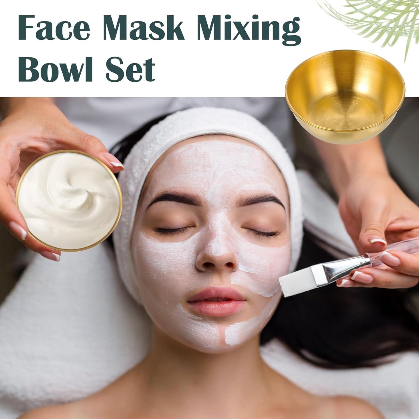 12 Pcs DIY Face Mask Mixing Bowl 3.23" Stainless Steel Esthetician Facial Mask Bowl Facial Bowls Small Mixing Bowls Esthetician Supplies for Lady Women Skincare Home Salon Cosmetic Beauty