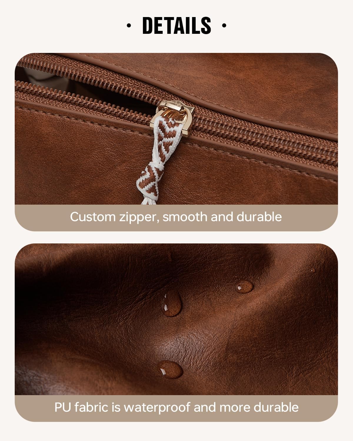 EACHY Travel Makeup Bag,Large Capacity Cosmetic Bags for Women,Waterproof Portable Pouch Open Flat Toiletry Bag Pattern Makeup Bag