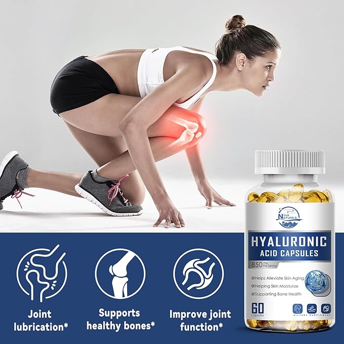 Nature's live 850 mg Hyaluronic Acid
